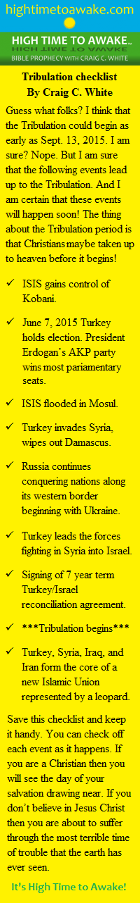 Tribulation checklist