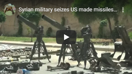 US and Israeli weapons seized in Syria