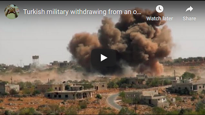 Turkey is relocating some military outposts that are deep in Syrian controlled territory